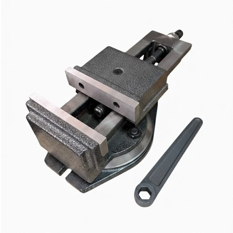 Тиски станочные поворотные с открытым винтом QB136 — изображение 4