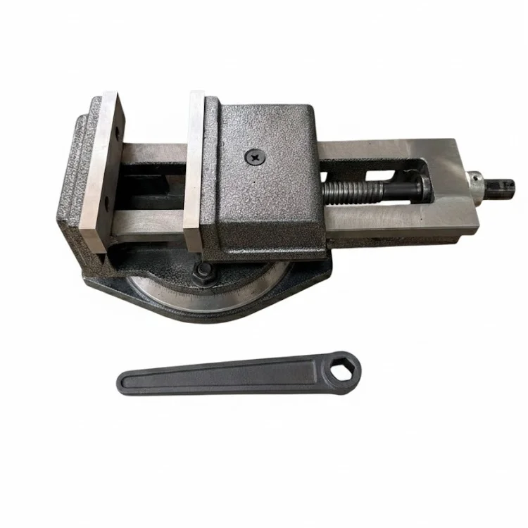 Тиски станочные поворотные с открытым винтом QB136 — изображение 3