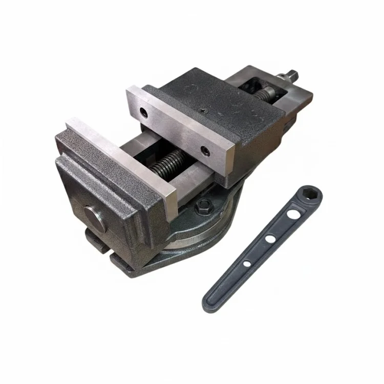 Тиски станочные поворотные с открытым винтом QB160 — изображение 4