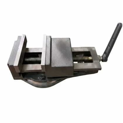 Тиски станочные поворотные с открытым винтом QB200