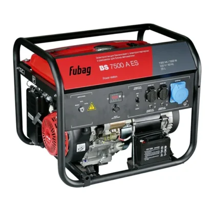 Бензиновый генератор Fubag BS 7500 A ES с электростартером и коннектором автоматики