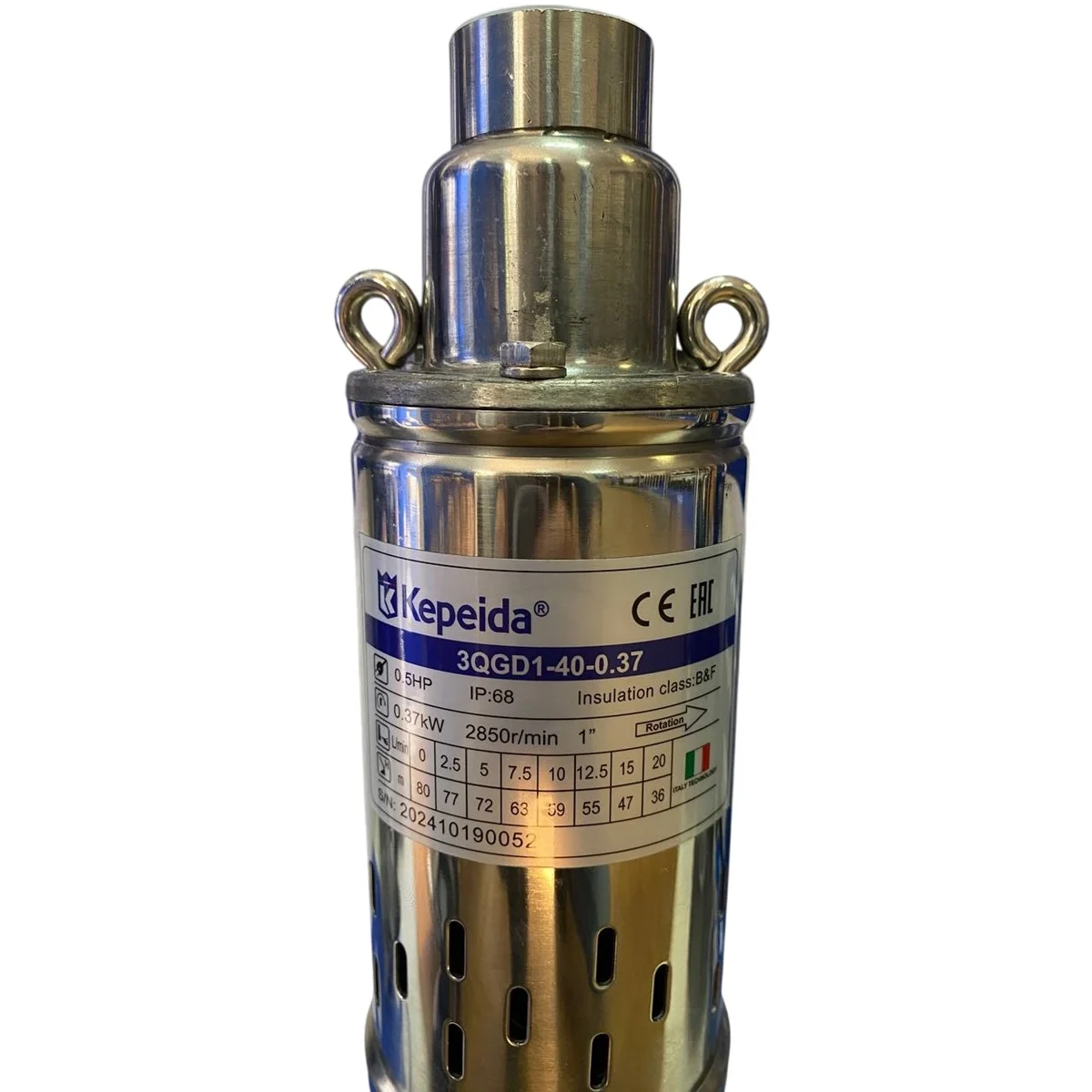 Глубинный скважинный насос 3QGD1 40-0.37 — изображение 3