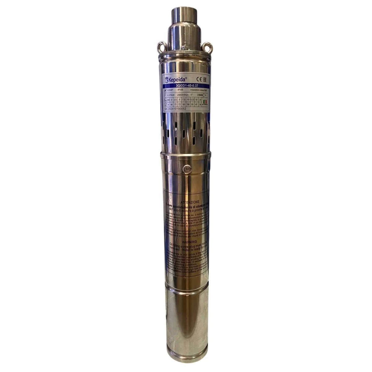 Глубинный скважинный насос 3QGD1 40-0.37