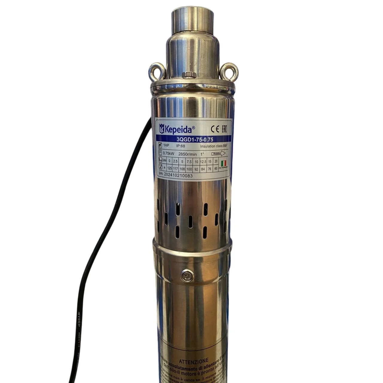 Глубинный скважинный насос 3QGD1 75-0.75 — изображение 3