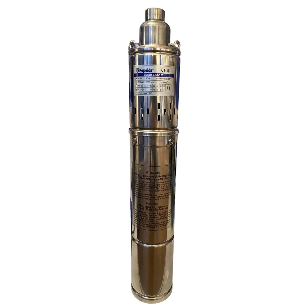 Глубинный скважинный насос 4QGD1.2 50-0.37