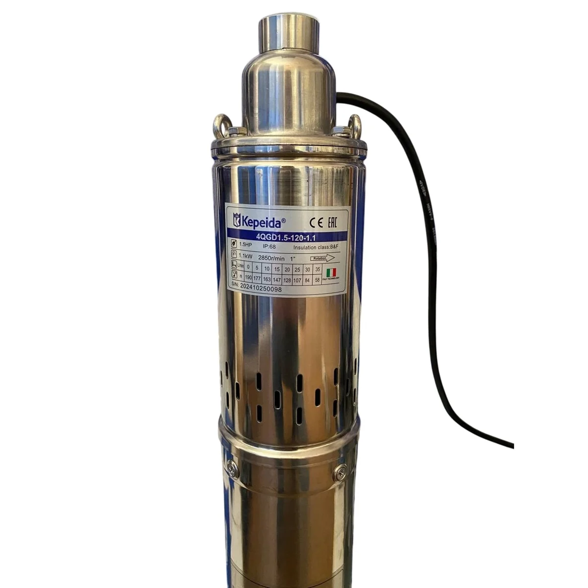 Глубинный скважинный насос 4QGD1.5 120-1.1 — изображение 3