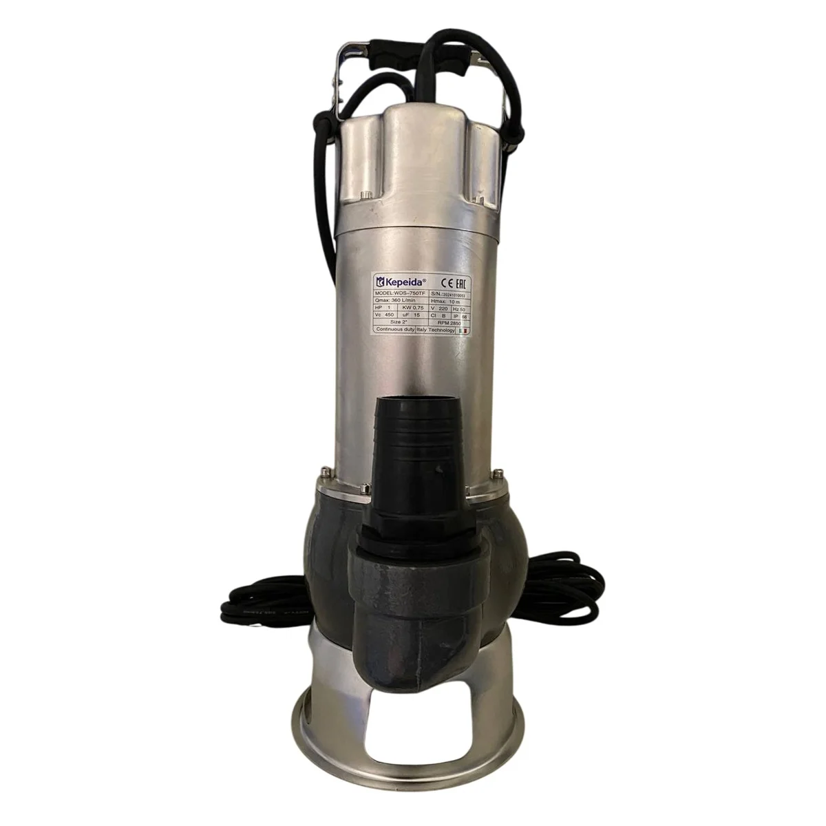 Канализационный насос WDS-750TF — изображение 2